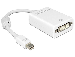 DeLOCK Adapter mini Displayport/DVI FM mini Displayport 20-pin M DVI 24+5 pin FM Blanco - Adaptador para cable (mini Displayport 20-pin M, DVI 24+5 pi en oferta