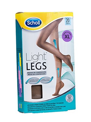 Medias De Comprensión Light Legs 20 Den Talla Xl Dr.Scholl Carne...