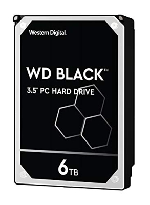 WD WD6003FZBX Black Performance 6TB 7200RPM 6GB/s 3.5" Desktop Hard Drive