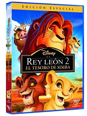 EL REY LEON 2 EL TESORO DE SIMBA DVD DISNEY NUEVO PRECINTADO ( SIN ABRIR) R2