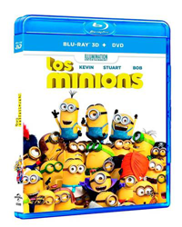 Los minions - Blu-Ray + 3D + DVD en oferta