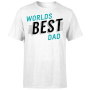 Camiseta  World's Best Dad  - Hombre - Blanco - M - Blanco en oferta