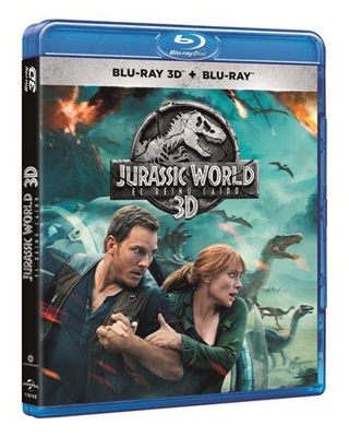 Jurassic World: El reino caído - 3D + Blu-ray