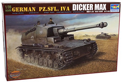 WWII german Pz.Sfl. IVa Dicker Max in  1:35 Trumpeter 00348 Neu