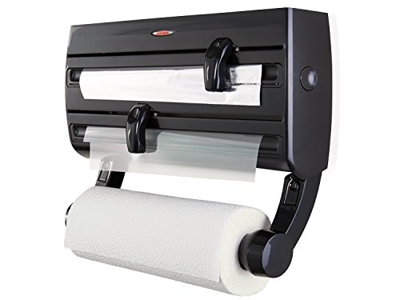 Portarrollos de cocina pared Parat F2 negro 25777