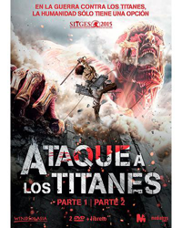 Pack Ataque a los titanes: Parte 1 y 2 - DVD precio