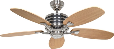 Ventilador de techo CasaFan 9510349 ECO GAMMA 103 BU-AH arce o haya/ cromo