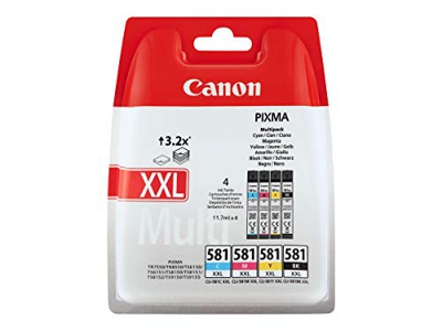 Canon CLI-581XXL Multipack 4 colores (1998C005)