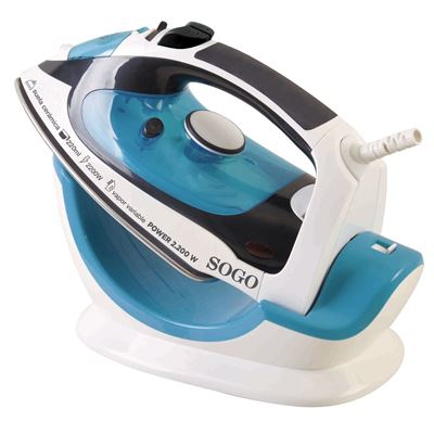Plancha vapor Sogo, 2 en 1, 2200w