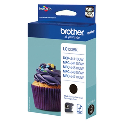 LC-123BK cartucho de tinta Original Negro 1 pieza(s)