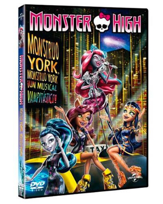 Monster High: Monstruo York, Monstruo York ¡Un musical vampitástico! - DVD