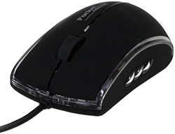 Mini mouse raton con cable retractil phoenix optico iluminado tacto suav PHM1015 en oferta