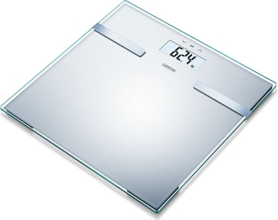 Sanitas Báscula de análisis corporal vid plateada 180Kg SBF 14