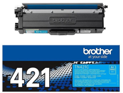 Brother TN-421C TN-421C cartucho de tóner Original Cian 1 pieza(s) en oferta