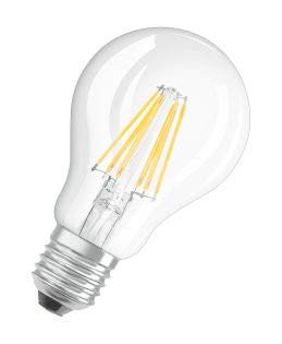 Osram LED-Filament-Lampe E27 LEDPCLA607W827FILE27 LEDVANCE E27 weiß LED-Lampen