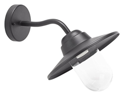 Lámpara de pared clásica, 26 W, Negra GSW-001-HB características
