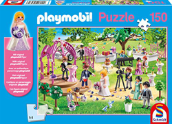 Schmidt-Spiele 56271 Kinderpuzzle Playmobil - Hochzeit en oferta
