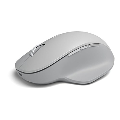 Ratón inalámbrico - Microsoft Surface Precision, USB, Ergonómico, Gris