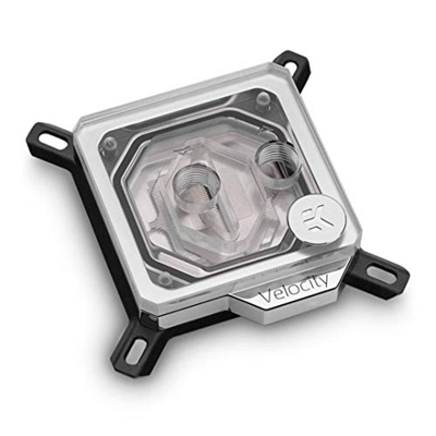 EK Water Blocks 3831109810347 EK-Velocity D-RGB - Nickel+ Acryl
