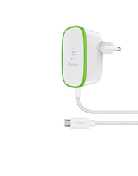 Cargador Belkin AC micro USB blanco en oferta