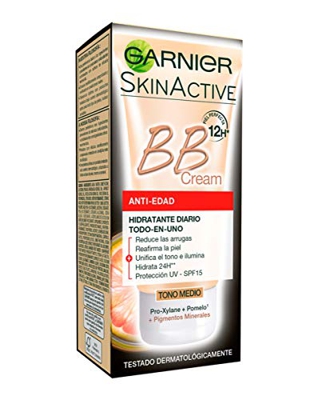 Skin Naturals BB Cream antiedad medium 50