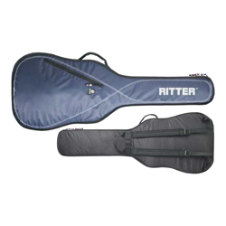 Ritter RGP2-D ACUS - Funda/estuche para guitarra acustica-clasica, con tejido repelente al agua, color azul características