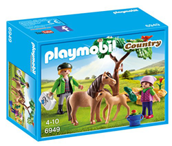 Playmobil Granja de Ponis - Veterinario con Ponis (6949) precio