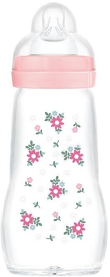MAM Biberón Feel Good (260 ml) rosa
