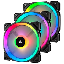 VENTILADOR CAJA ADICIONAL 12X12 CORSAIR LL120 RGB NEGRO PACK 3 UDS LIGTHING N... características