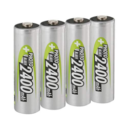 Ansmann 5030482 - Mignon Tipo AA 2400mAh Pila Altamente capacitiva Profesional/Multiuso, Foto Digital, 4 Unidades precio