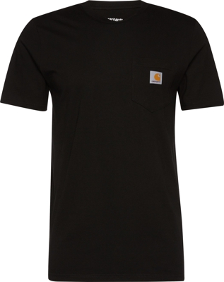 Carhartt Ch S/S Pocket, Camiseta Para Hombre, Negro, S