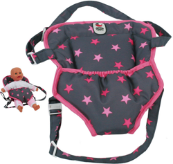 Bayer-Chic Doll Carrier - Stars Pink características
