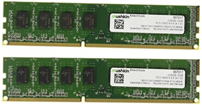 MUSHKIN ESSENTIALS-SERIE MEMORIA 16 GB DDR3 1333 MHZ [997017]