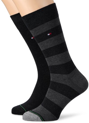 2 Paar Tommy Hilfiger Socken Strümpfe Herren Basic Business - Freizeit  FARBWAHL