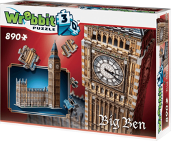 Wrebbit 3D Big Ben and Houses of Parliment (890 Pieces) precio