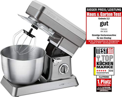 Clatronic KM 3630 Batidora amasadora 6,3 litros, 8 velocidades, 1200 W titanio precio