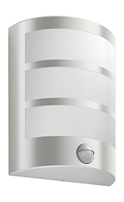 Bonito aplique LED de pared Pitón, sensor de mov.