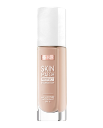 Maquillaje Skin Match Protect Foundation 301 Honey #D9a480 características