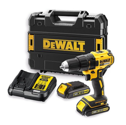DCD777S2T-QW taladro Sin llave Negro, Amarillo 1750 RPM 1,5 kg, Taladro/destornillador características