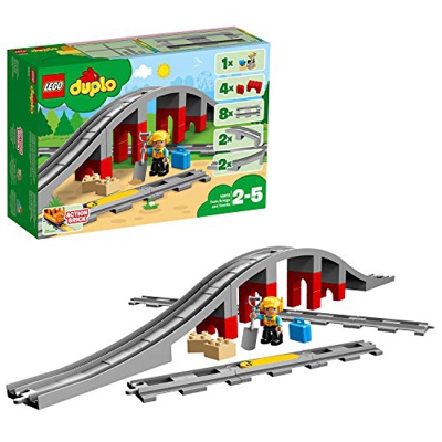 Duplo 10872 Puente y vías ferroviarias, Juegos de construcción