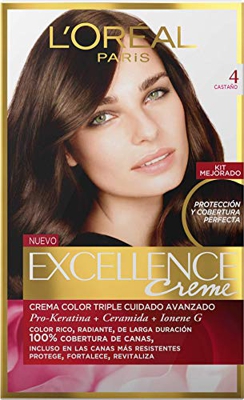 L'Oreal Excellence Creme Tinte Castaño Nº 4