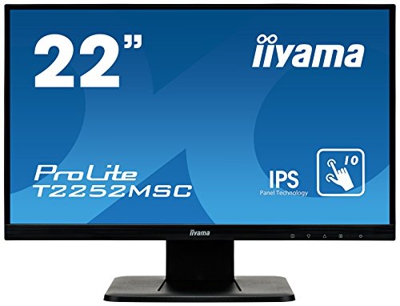 ProLite T2252MSC-B1 monitor pantalla táctil 54,6 cm (21.5") 1920 x 1080 Pixeles Negro Multi-touch, Monitor LED