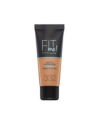 FIT ME MATTE+PORELESS foundation #332-golden