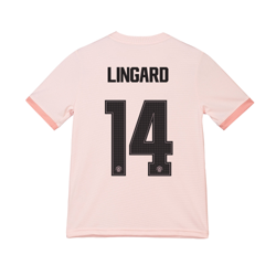 Camiseta de la copa de la equipación visitante del Manchester United 2018-19 para niños dorsal Lingard 14 en oferta