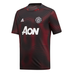 Camiseta Pre Match del Manchester United en negro para niños precio