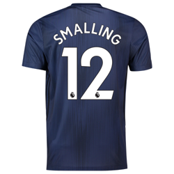 Camiseta de la tercera equipación del Manchester United 2018-19 dorsal Smalling 12 características