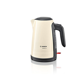 TWK6A017 tetera eléctrica 1,7 L Beige, Negro 2400 W, Hervidor de agua precio