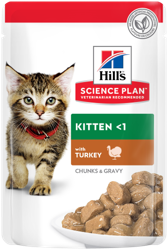 Hill's Feline Kitten Pavo (sobre) 12x85 gr en oferta