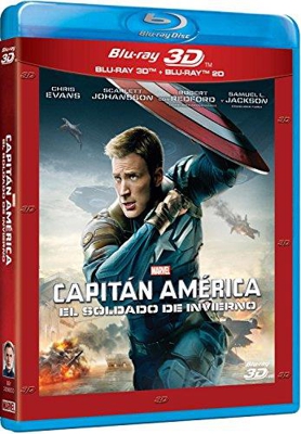 Capitán América 2: El soldado de invierno - Blu Ray + 3D