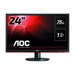  Monitor LED Multimedia AOC G2460VQ6 24 Full HD HDMI Display Port Flicker Free en oferta
